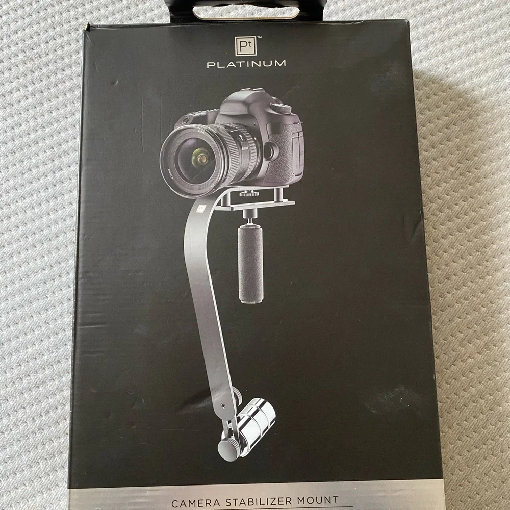 PLATINUM CAMERA STABILIZER MOUNT ADJUSTABLE COUNTERWEIGHT AND BALANCE